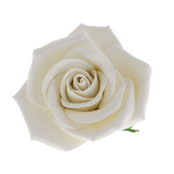 Global Sugar Art Peace Rose Sugar Cake Flowers White 3 Inch, 3 Count by Chef Alan Tetreault
