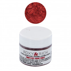 Edible Hybrid Luster Dust, Tomato Red, 2.5 Grams by Roxy & Rich