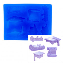 Graduation Set Mold by First Impressions Molds
