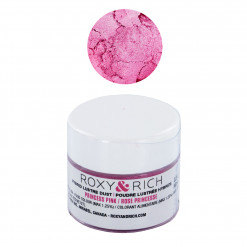 Edible Hybrid Luster Dust, Princess Pink, 2.5 Grams by Roxy & Rich